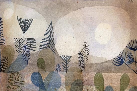 TUẦN THƠ 54: NÀNG CÒN NON TRẺ QUÁ Tranh Paul Klee: Ocean Lanscape, 1929