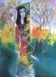 THƠ SONG NGỮ 2: LÀM SAO MỐI LIÊN HỆ CỦA CHÚNG TA BỊ CẮT ĐỨT Tranh Đinh Cường