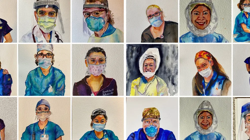 17 điều đáng ngạc nhiên có thể giúp bạn sống thọ | Sức khỏe This Seattle artist has painted more than 80 portraits of healthcare workers Jayashree Krishnan, a Seattle-based artist, has been painting these portraits of healthcare workers