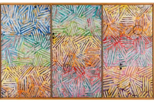 Usuyuki , 1982. Ảnh: © 2021 Jasper Johns/VAGA tại Artists Rights Society (ARS), New York